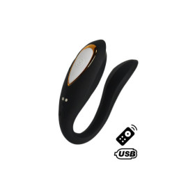 OSMOSE, stimulateur pour couple USB, à double tête, avec télécommande, en silicone médical